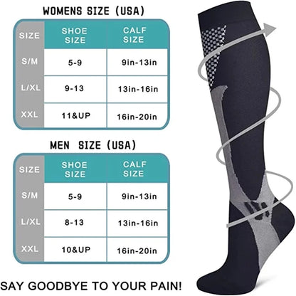 ProFit Compression Socks™: Anti-Fatigue & Pain Relief for Sports Performance