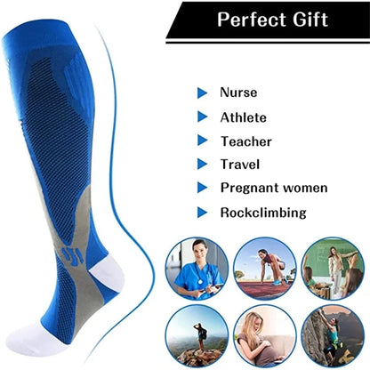 ProFit Compression Socks™: Anti-Fatigue & Pain Relief for Sports Performance