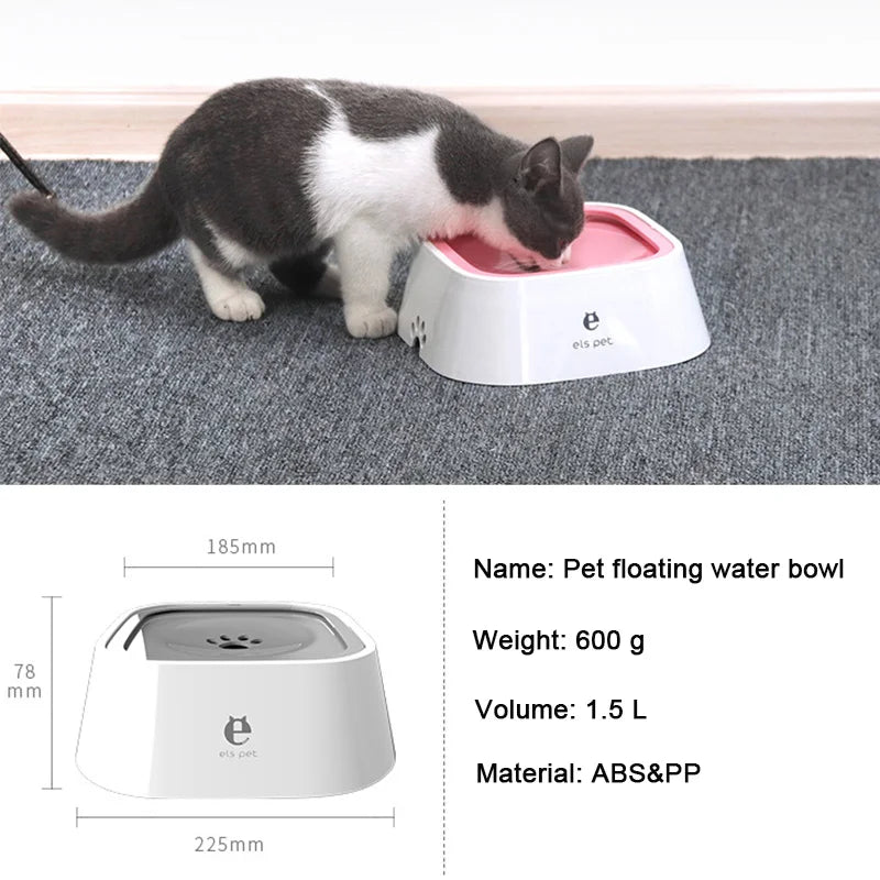 AquaPaws™ No-Spill Water Bowl – Mess-Free Hydration for Pets