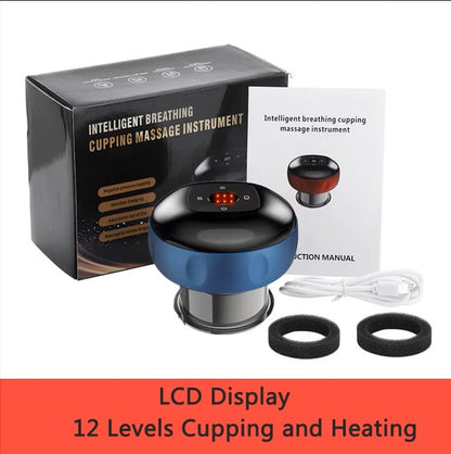 DeepRelief Cup™ Intelligent Vacuum Cupping Massage Device - Targeted Suction & Heat for Chronic Aches & Tension