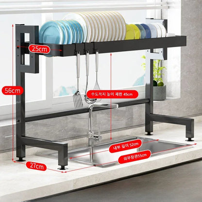 SinkMate™ Multi-Organizer Stainless Steel Drain Rack