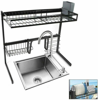 SinkMate™ Multi-Organizer Stainless Steel Drain Rack